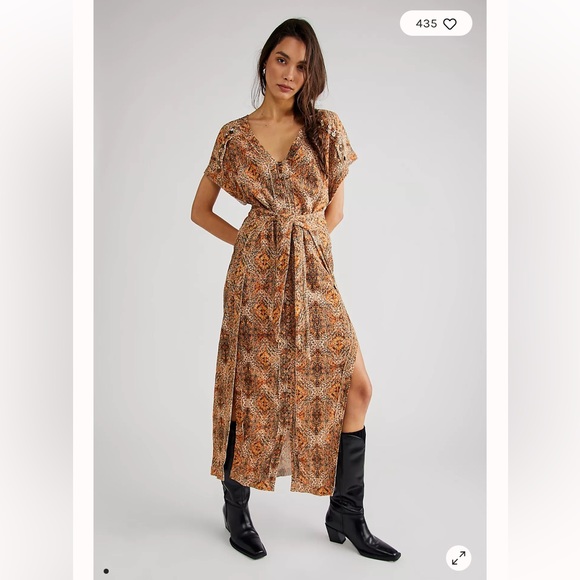 12-Free People Farrah Dres - Picture 1 of 3